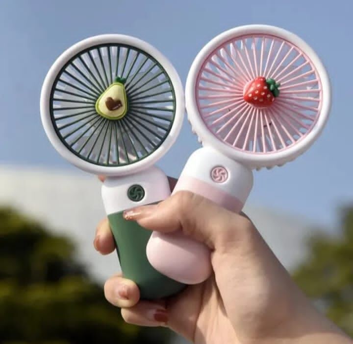 Rechargeable handy fan