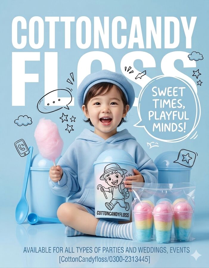 Cotton candy floss