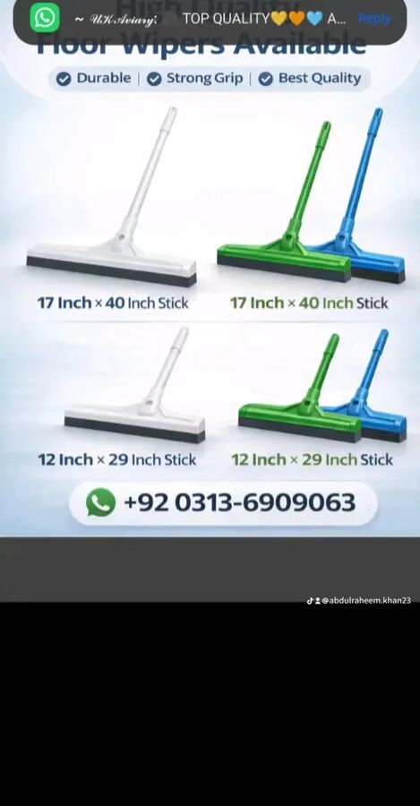 Super floor wiper pvc / PPR /Electric pipes
