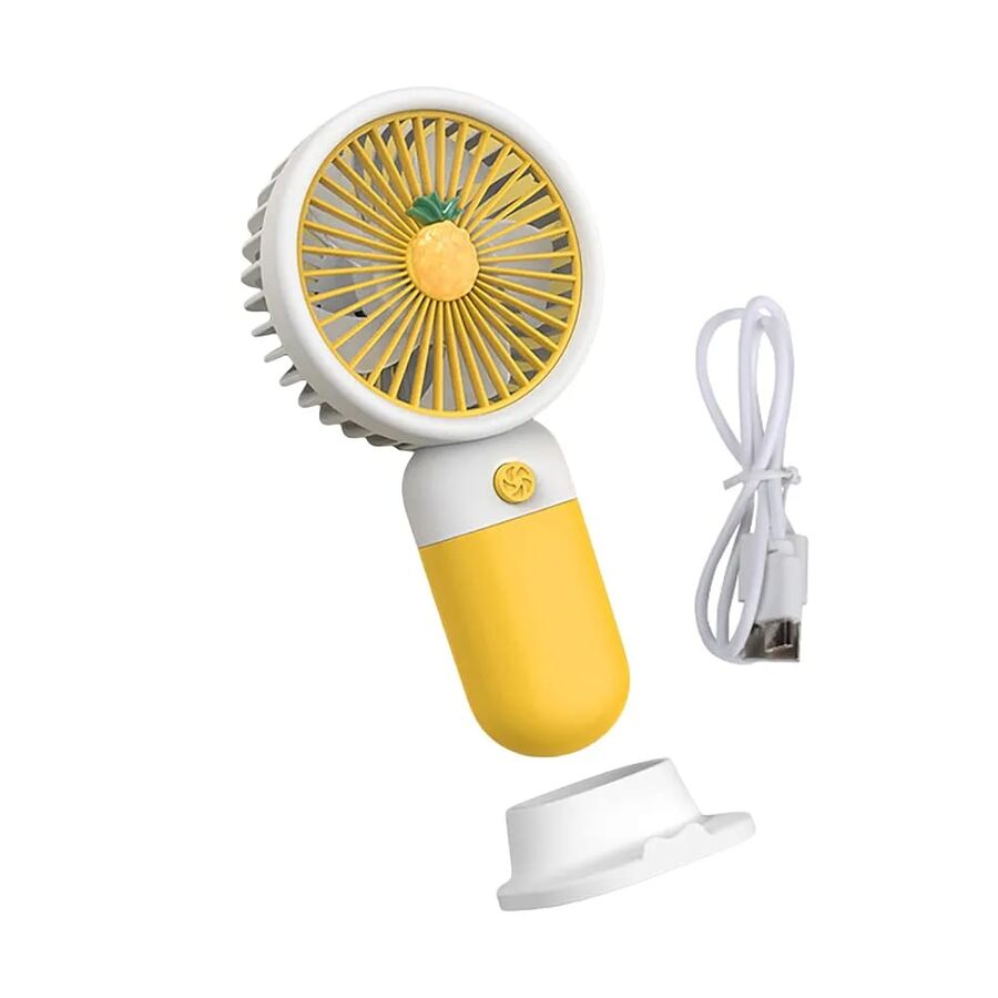 My Melody Portable Mini Desktop Fan – Rechargeable USB Handheld
