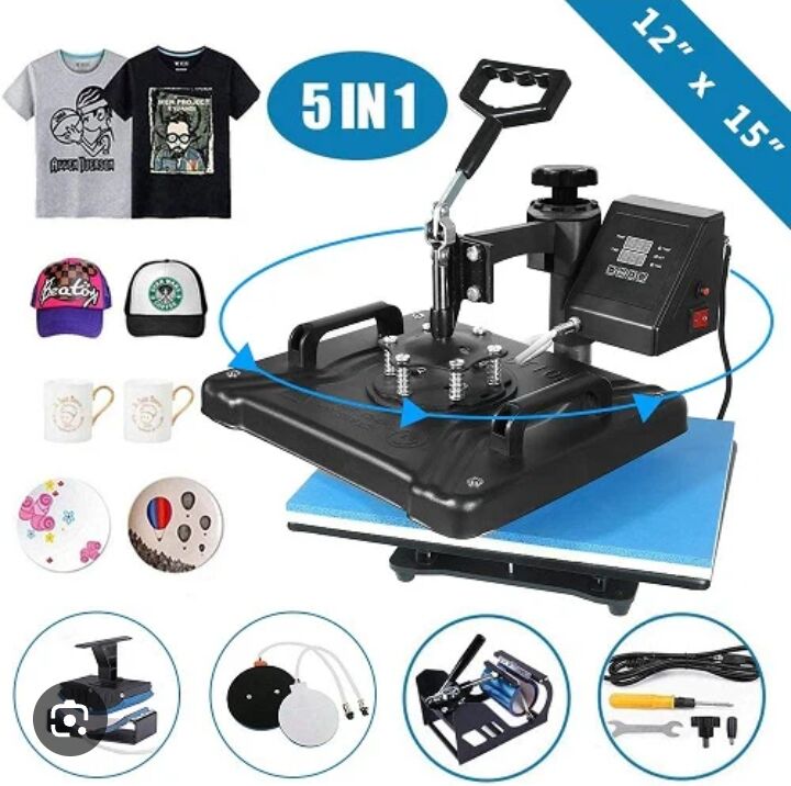 Heatpress machine 5in1