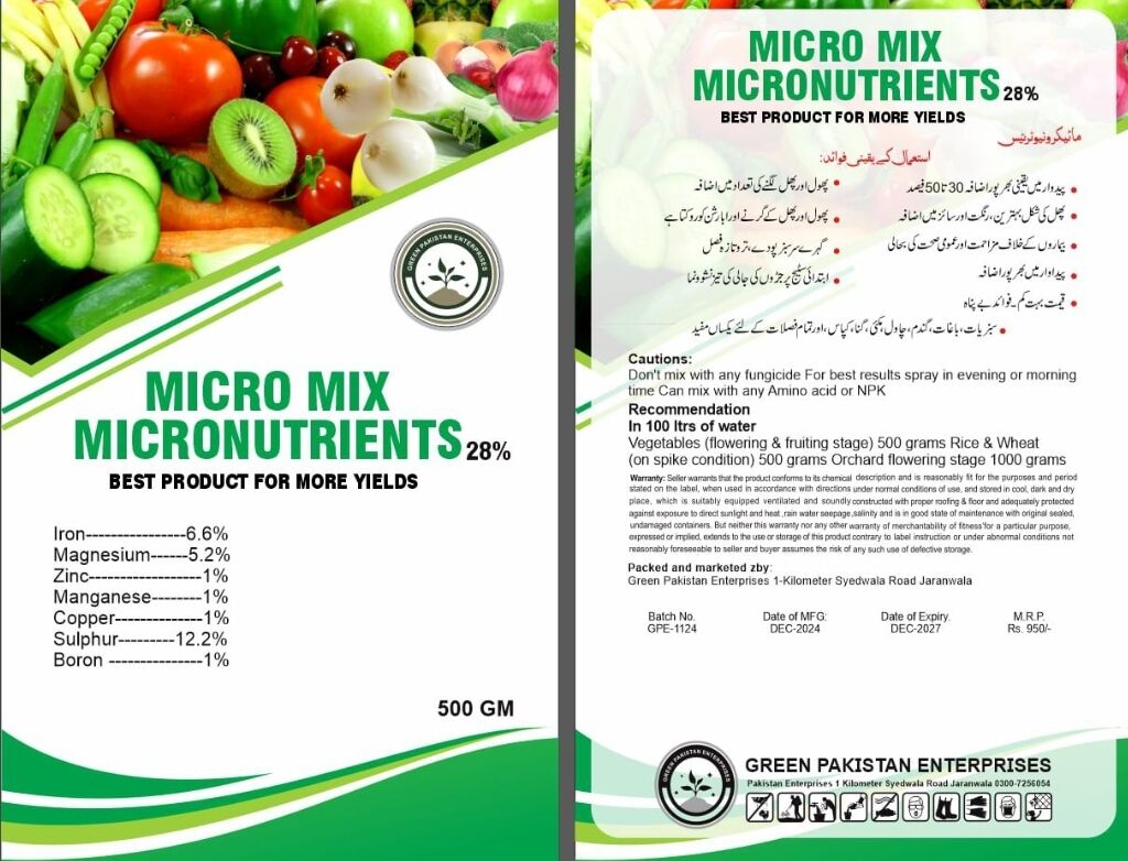 Micro Mix Micronutrients
