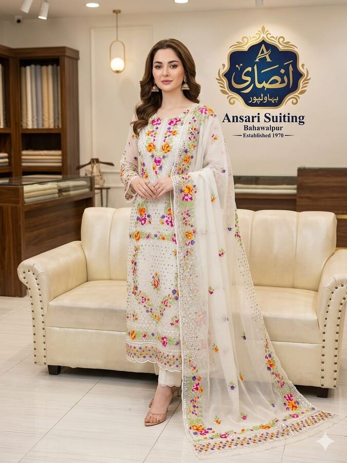 Handcrafted with original work outfit