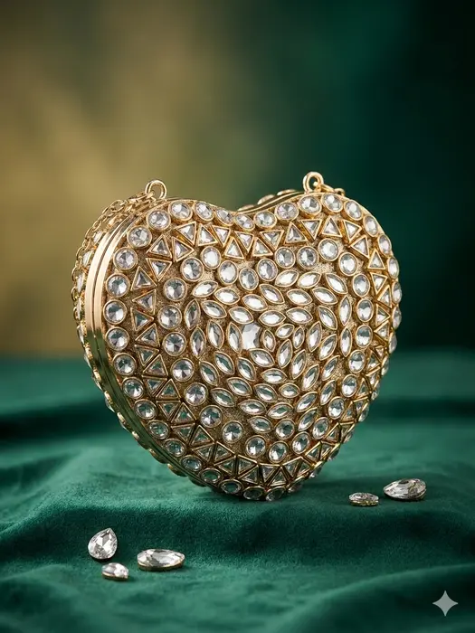 Kundan purse for women and babies
