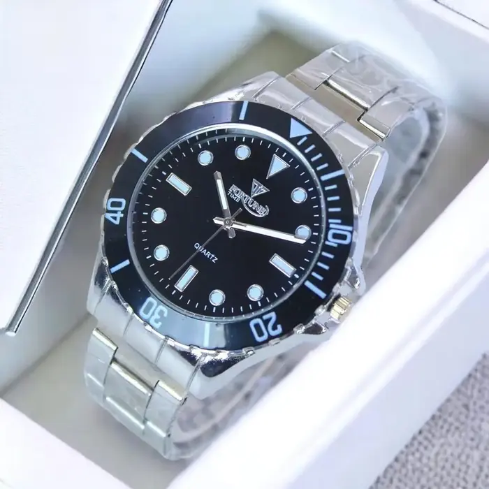 Man`s Stainless steel Chronograph watch pay ay home