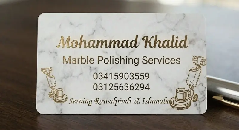 Marble polishng