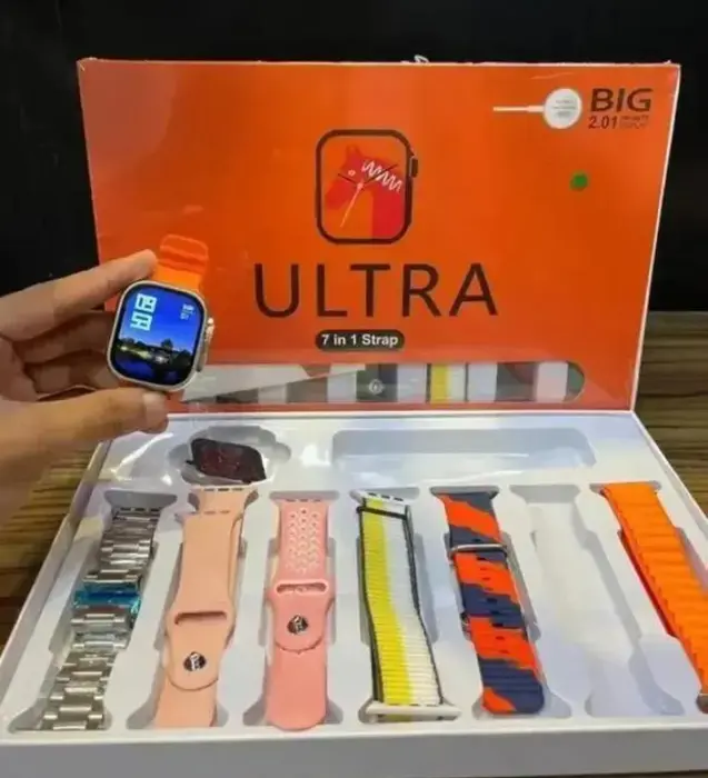 7-in-1 Ultra Smart Watch Combo