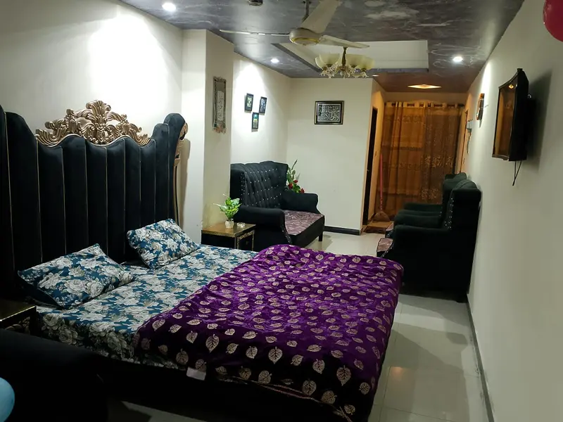 Perday Full Furnished Flat Available For Rent