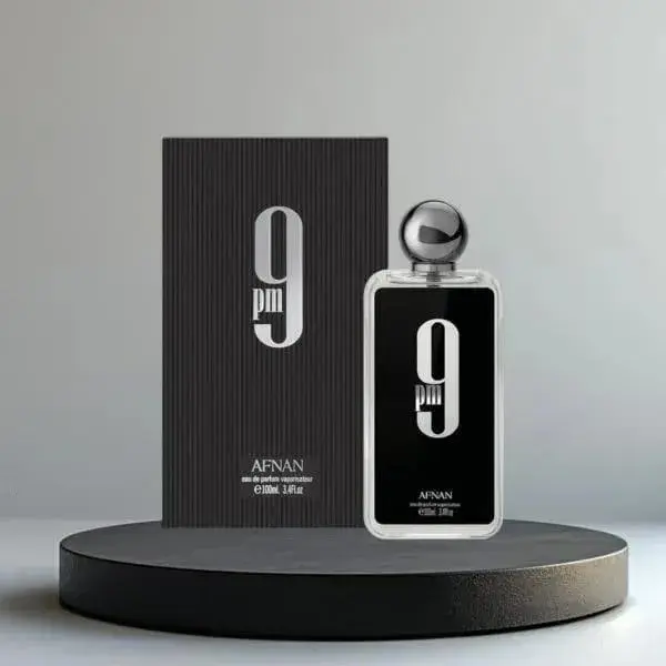 9 Pm By Afnan Men's Oriental Perfume 100 ml Black