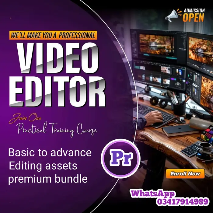 Video editing premium course beginners to advance
