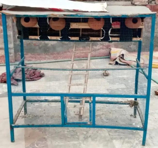 Wooden Cage for Budgies 4 X 2 X 3
