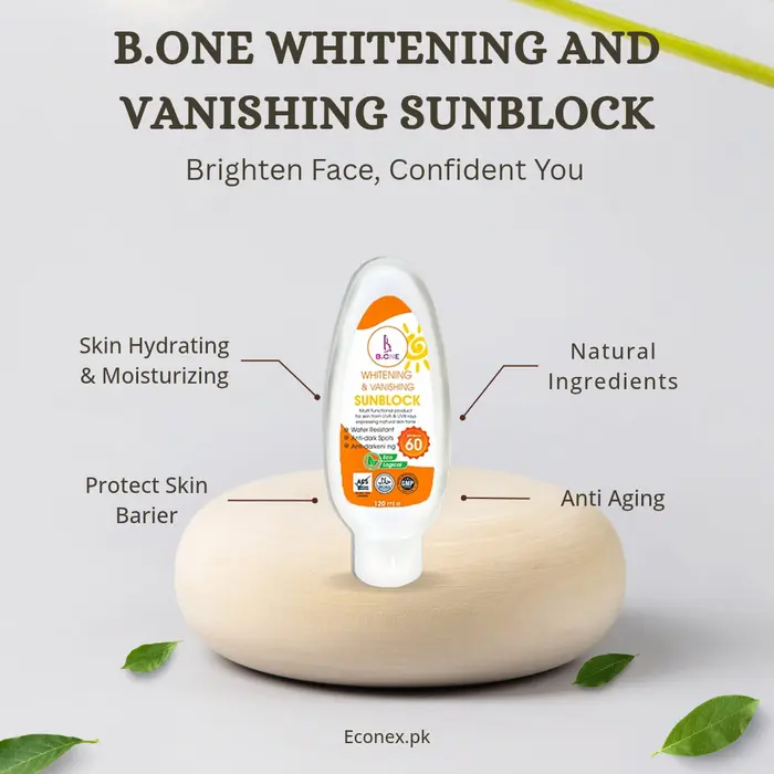 B.ONE Whitening and Vanishing Sunblock