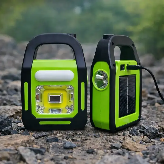 Solar Rechargeable 3-in-1 Emergency Light .