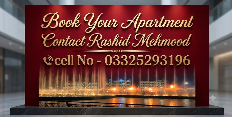 Enjoy Dancing Fountain and Lake in Park View City
