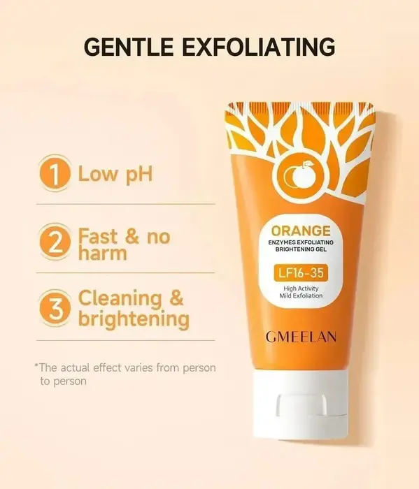 Orange Enzymes Exfoliating Brightening Gel Narm Chamakdar