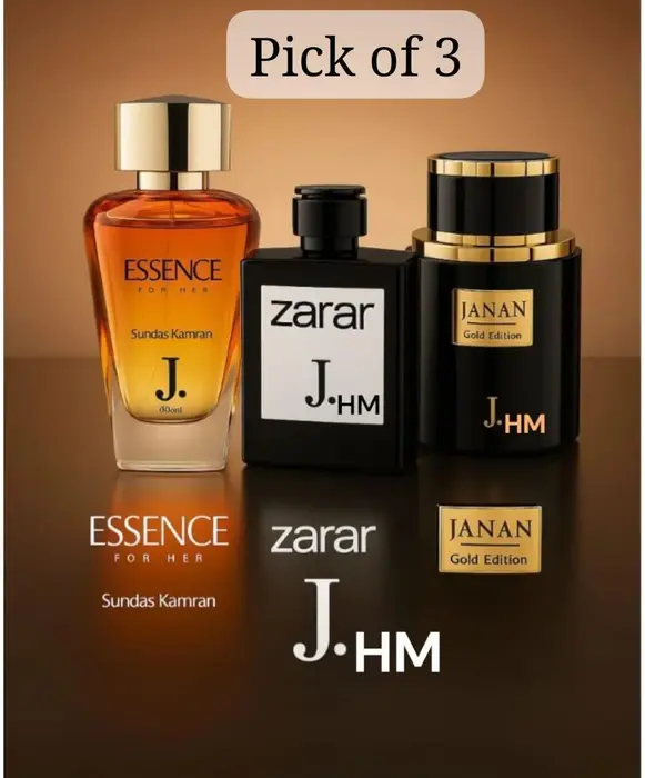 Alcohol-Free Unisex Perfume Set 3 Pack 100ml