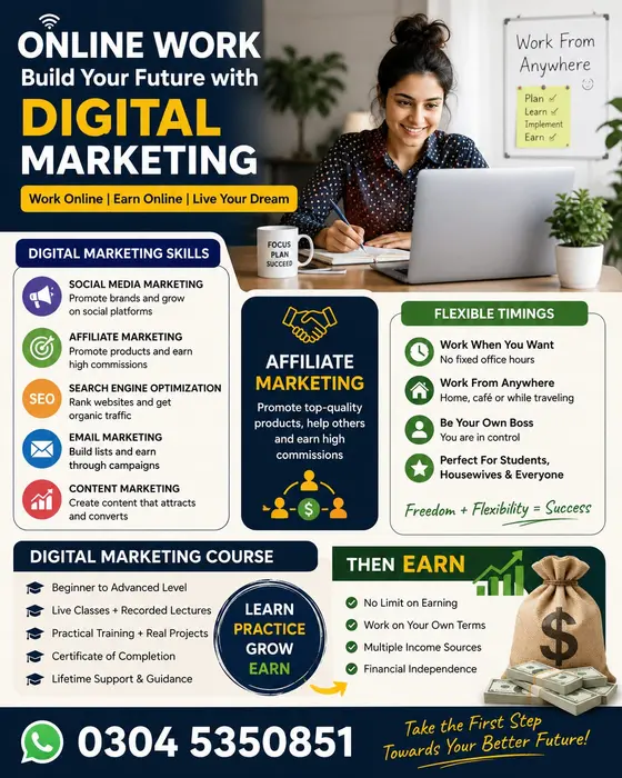 Online work for male and female
