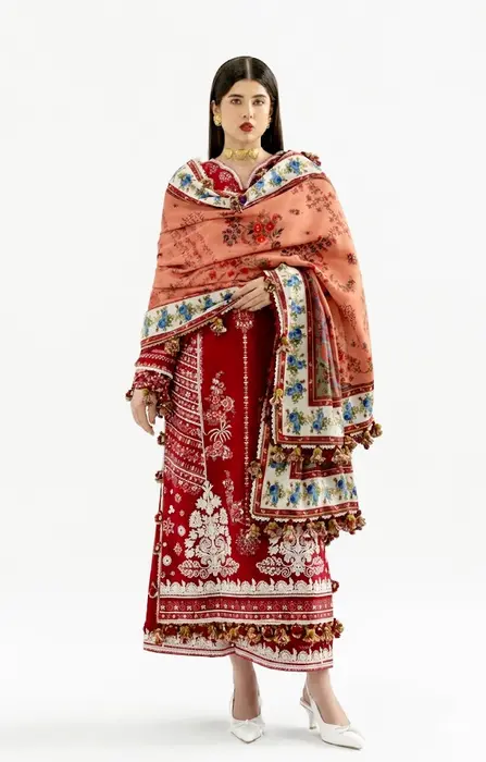 Hussain Rehar Chashm-e-Bahr Unstitched 3pc