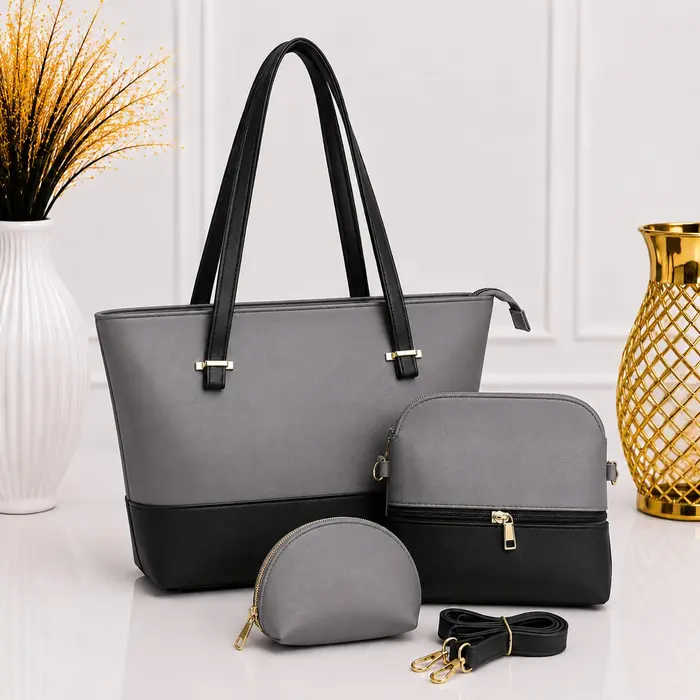 3 PCs ladies bag in affordable price