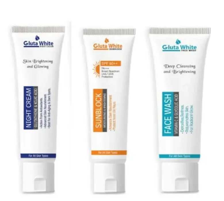 Glutathione 3in1 skincare creams