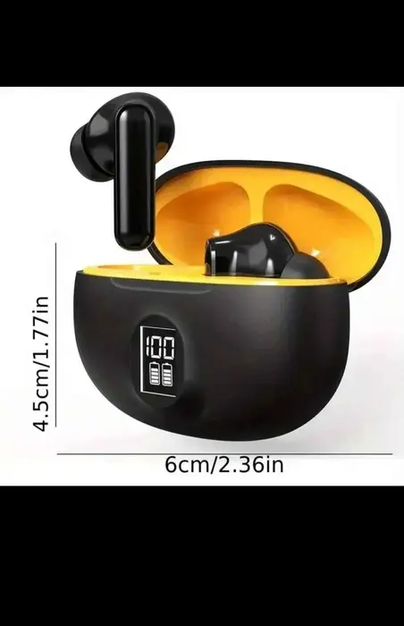 Wireless Earbuds with Digital Display