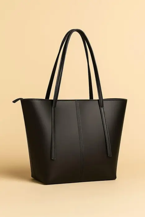 Women's Rexine Plain Shoulder Bag
