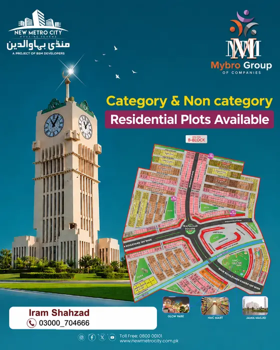 New Metro city Mandi Bahauddin