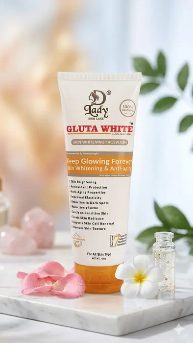 Gluta White Whitening Facewash 100ml