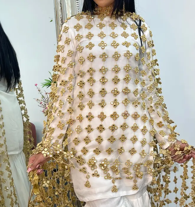 Sheesh dupatta
