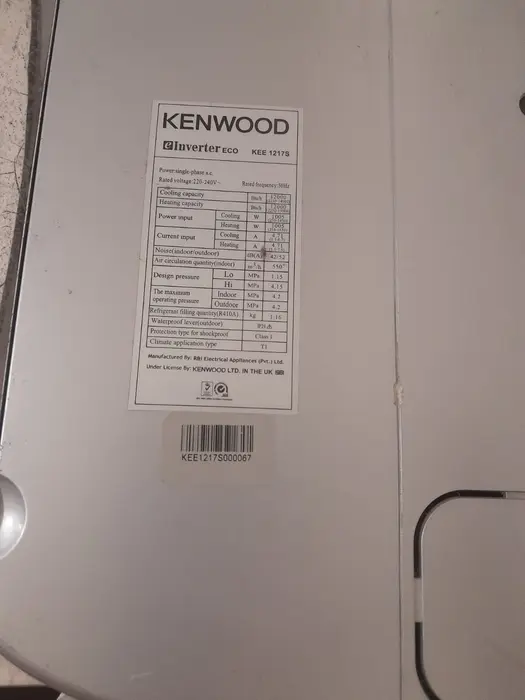 Kenwood Dc inverter