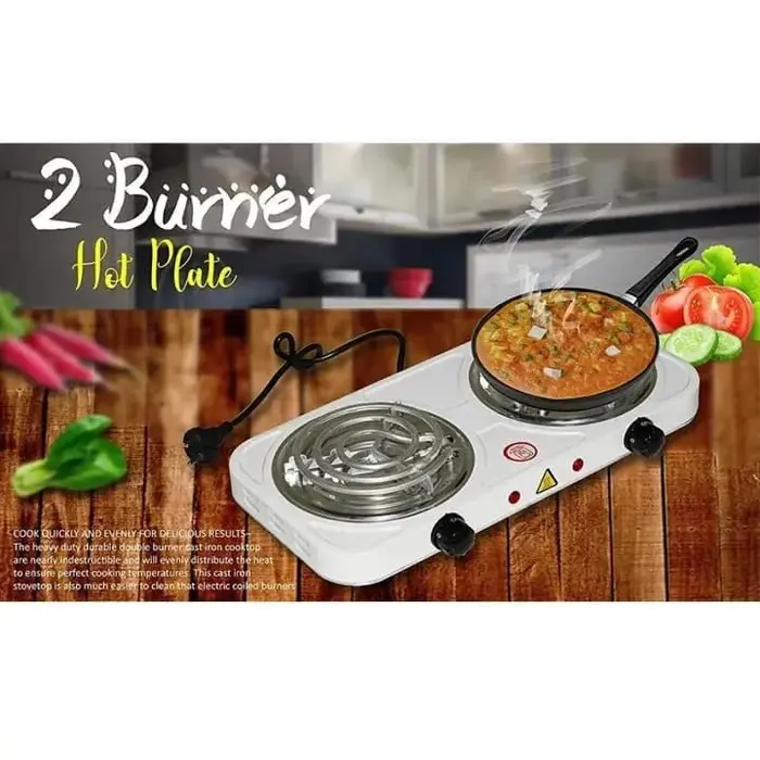 Hot Plate Electric Stove Double