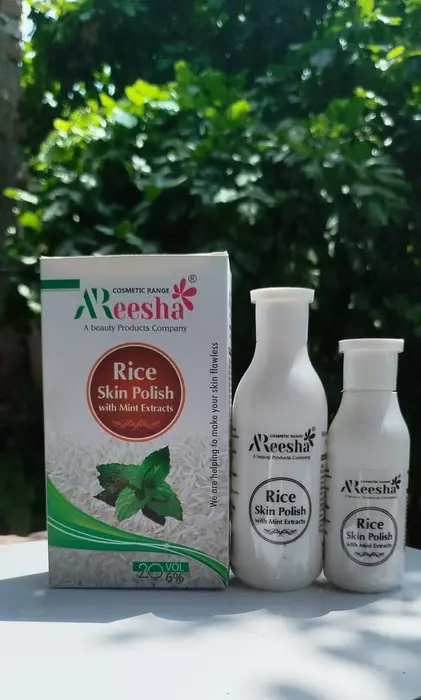 Areesha Rice Skin Polish  Natural Glow Ka Raaz