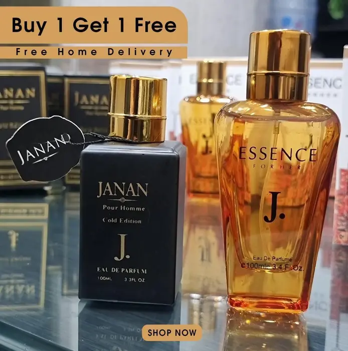 Luxury Floral perfume 2 pcs sweat resistant for Men  buy 1 Get 1 free