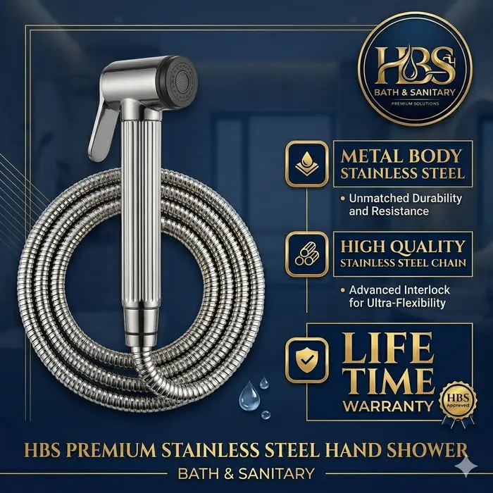 HBS Premium Brass Metal  Hand Shower
