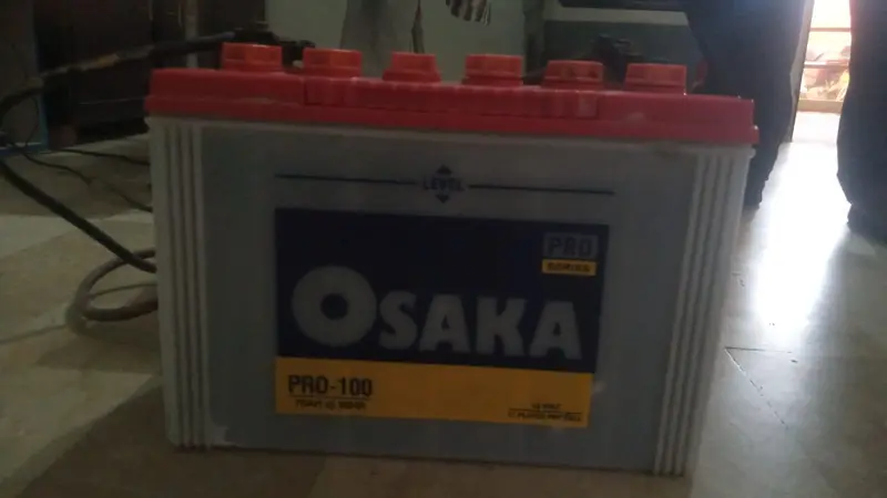 Ups and 72 ampere battery for sale