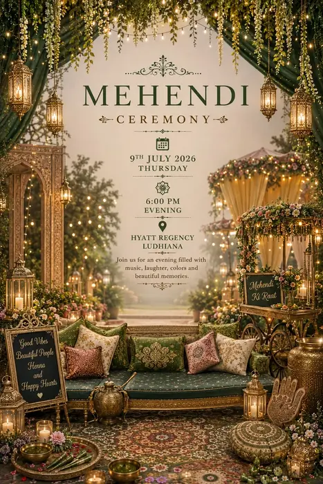 Custom Wedding Invitation Card Design