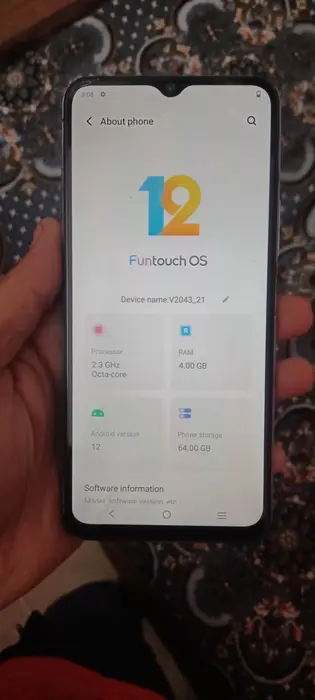 Vivo y20 model hai or 4/64 hai