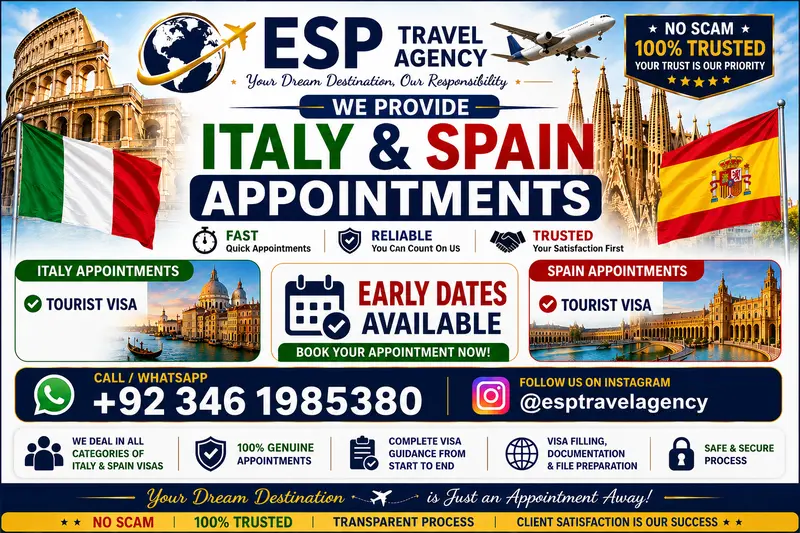Italy and Spain appointments
