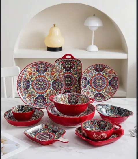 Morrocon Crockery Available in 3 colors