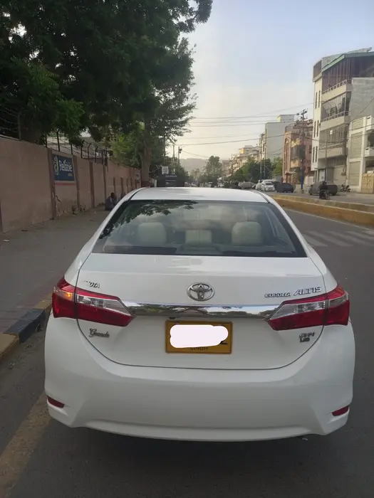 Toyota Altis Grande model 2016