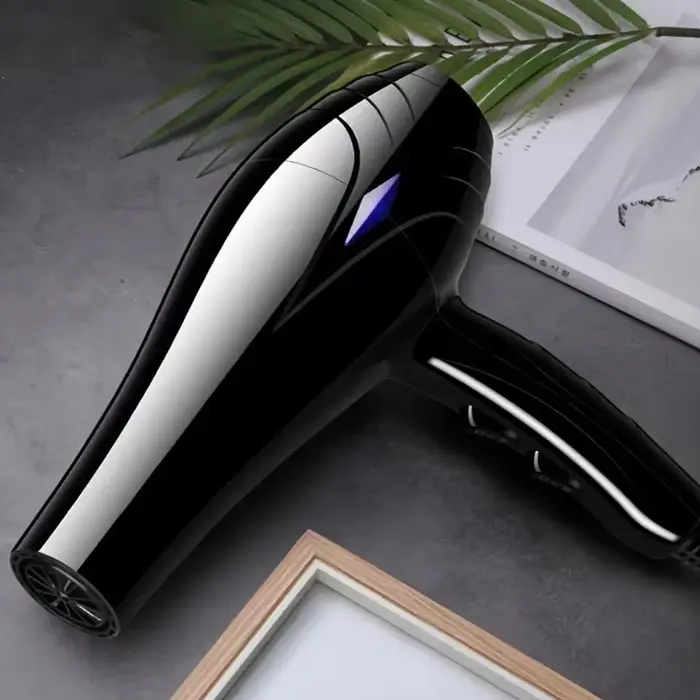 Premium Hair dryer black fast drying Salon quality