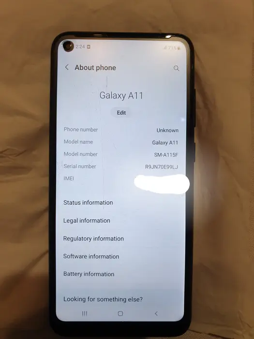 Samsung Galaxy A11