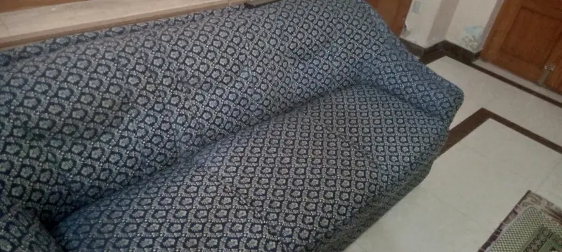 3 blue sofa set available