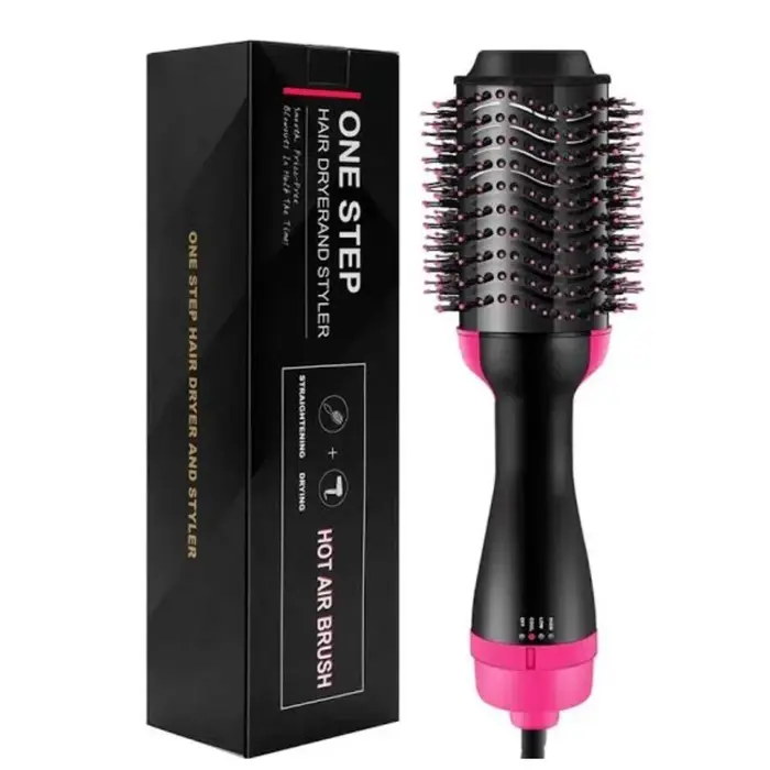 Fast dry hair brush