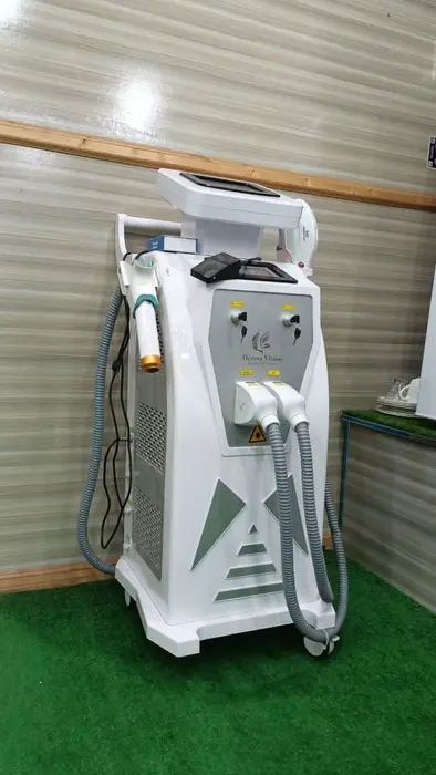 Hydrafacial and laxer machine