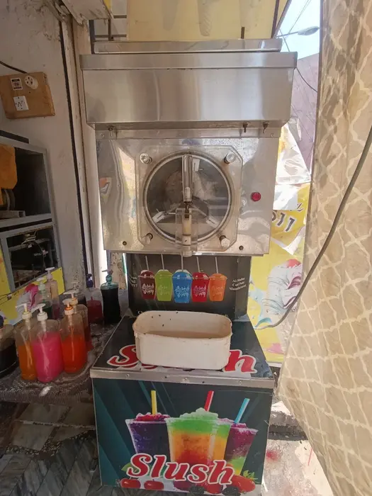 cone ice cream and slush machine