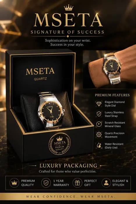 Mseta premium luxury watch