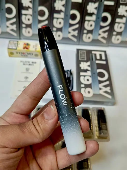 Flow device with 9 Prefilled Coils